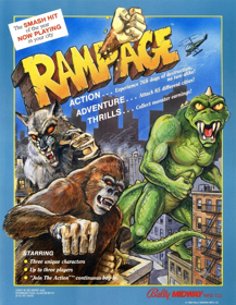 Rampage - Fanart - Box - Front (World) - 912x1178