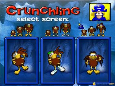 Cap'n Crunch's Crunchling Adventure - Screenshot - Game Select (null) - 640x480