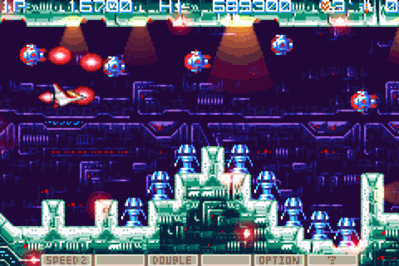 Gradius Generation BLACK LABEL - Screenshot - Gameplay (null) - 240x160