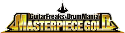 GuitarFreaks & DrumMania Masterpiece Gold - Clear Logo (null) - 595x162