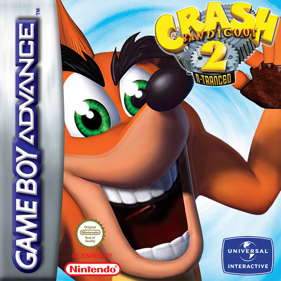 Crash Bandicoot 2: N-Tranced - Box - Front - Reconstructed (Europe) - 1000x1000