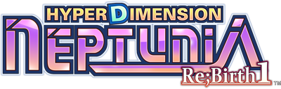 Hyperdimension Neptunia Re;Birth1+ - Clear Logo (null) - 1230x394