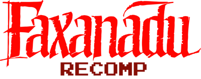 Faxanadu Recomp - Clear Logo (null) - 1840x724