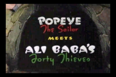Popeye Meets Ali Baba's Forty Thieves - Screenshot - Game Title (null) - 240x160