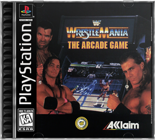 WWF WrestleMania: The Arcade Game - Box - Front - Reconstructed (North America) - 687x617