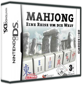 Mahjong: Eine Reise um die Welt - Box - 3D (null) - 587x598