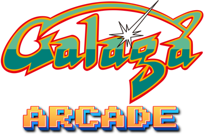 Galaga Arcade - Clear Logo (null) - 1024x703