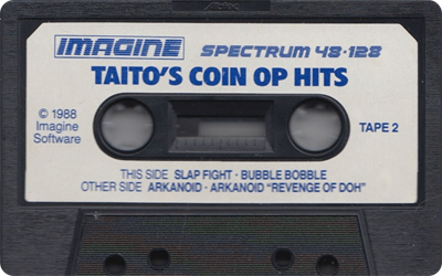 Taito Coin-Op Hits - Cart - Front (Europe) - 1177x736