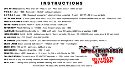 Wolfenstein 3D: Ultimate Mission MOD - Arcade - Controls Information (World) - 2000x1087