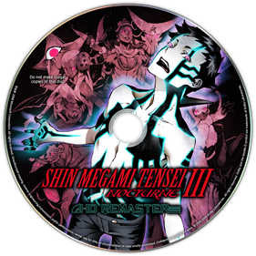 Shin Megami Tensei III: Nocturne HD Remaster - Fanart - Disc (null) - 1459x1458