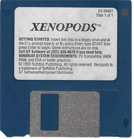 Xenopods - Disc - 491x508