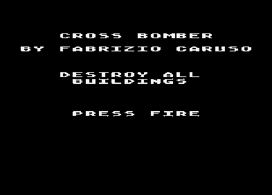 Cross Bomber - Screenshot - Game Title (Europe) - 336x240