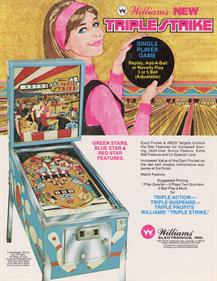 Triple Strike - Advertisement Flyer - Front (North America) - 850x1098