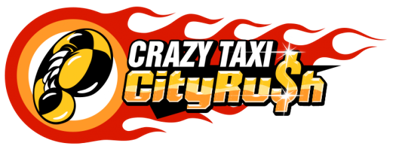 Crazy Taxi: City Rush - Clear Logo (World) - 600x224