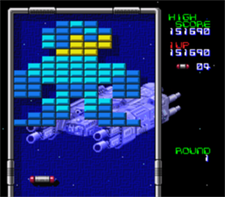 Mega Man Arkanoid - Screenshot - Gameplay (World) - 256x224