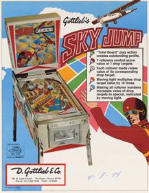Sky Jump - Advertisement Flyer - Front (North America) - 850x1099