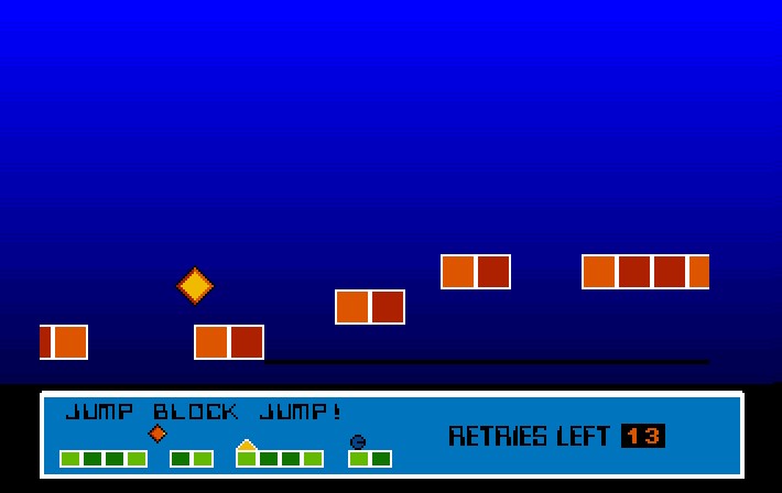 Illustration of Jump Block Jump