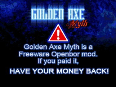 Golden Axe: Myth (Light Version) - Screenshot - Gameplay (World) - 960x720