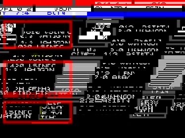 Amtrack Rail Pass - Screenshot - Gameplay (World) - 256x192