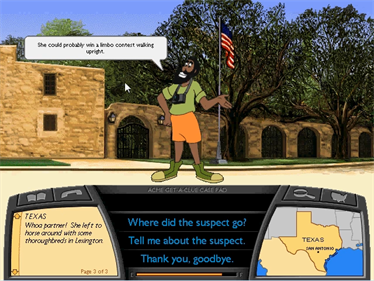 Where in America is Carmen Sandiego? The Great Amtrak Train Adventure - Screenshot - Gameplay - 640x480