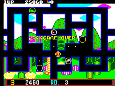 Fantasy Zone: The Maze - Screenshot - Game Over (World) - 256x192