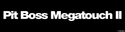 Pit Boss Megatouch II - Arcade - Marquee (null) - 3840x1006
