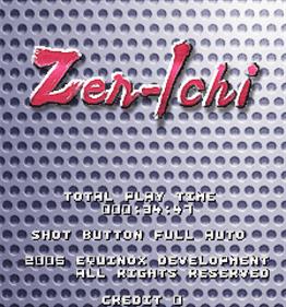 Zen-Ichi - Screenshot - Game Title (Japan) - 448x480