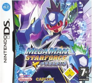 Mega Man Star Force: Pegasus - Box - Front (Europe) - 800x719