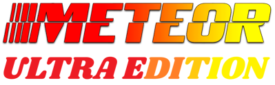 Meteor: ULTRA Edition - Clear Logo (null) - 1458x453