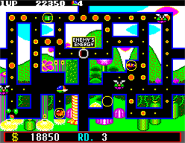 Fantasy Zone: The Maze - Screenshot - Gameplay (World) - 248x192