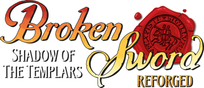 Broken Sword: Shadow of the Templars: Reforged - Clear Logo (null) - 5429x2341