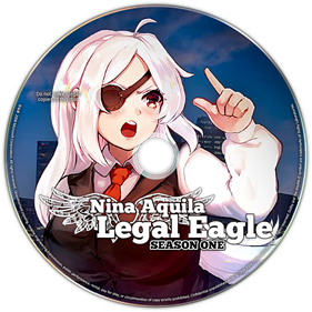 Nina Aquila: Legal Eagle: Season One - Fanart - Disc (null) - 1459x1458