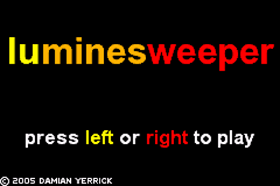 Luminesweeper - Screenshot - Game Title (World) - 240x160