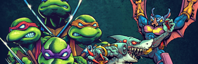 Teenage Mutant Ninja Turtles: Tournament Fighters AI Nerf - Fanart - Background (null) - 3840x1240