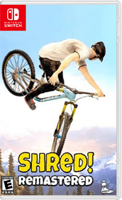 Shred! Remastered - Fanart - Box - Front (North America) - 786x1280