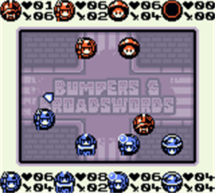 Bumpers & Broadswords Mini - Screenshot - Gameplay (World) - 160x144
