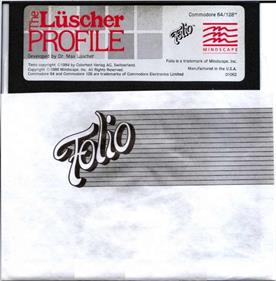 The Lüscher Profile - Disc (North America) - 690x700