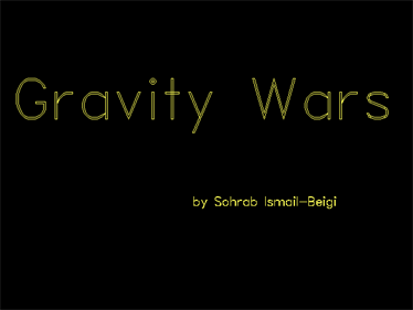 Gravity Wars - Screenshot - Game Title (null) - 640x480
