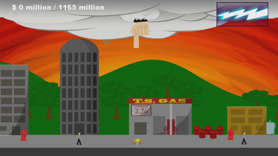 Angry Hand of God, The - Screenshot - Gameplay (World) - 1200x675