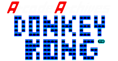 Arcade Archives DONKEY KONG - Clear Logo (World) - 1656x869