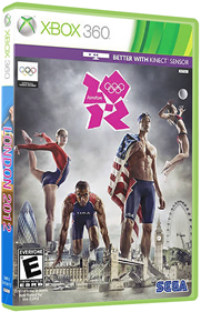 London 2012: The Official Video Game of the Olympic Games - Box - 3D (North America) - 567x878