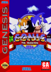Sonic 1 Co-op - Fanart - Box - Front (null) - 539x759