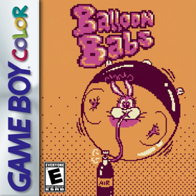 Tiny Toon Adventures - Balloon Babs - Fanart - Box - Front (World) - 1024x1024