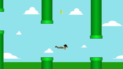 Flappy Avatar - Screenshot - Gameplay (World) - 1000x562