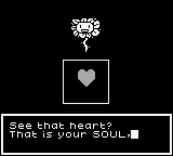 Illustration of Undertale Gameboy Demake