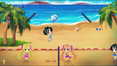 Chibi Volleyball - Screenshot - Gameplay (World) - 1920x1080
