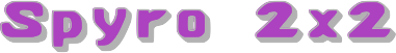 Spyro 2x2 - Clear Logo (null) - 381x51