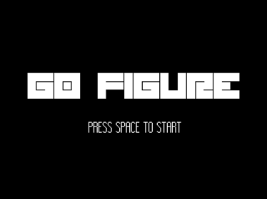 Go Figure - Screenshot - Game Title (World) - 960x720