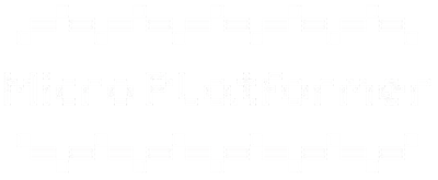 Micro Platformer - Clear Logo (World) - 407x168