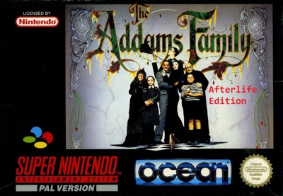 The Addams Family: Afterlife Edition - Fanart - Box - Front (null) - 1155x800